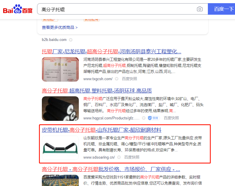 2021年網(wǎng)站SEO優(yōu)化案例，核心產(chǎn)品關(guān)鍵詞排名(圖3)